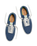Naioca Shoes in Shadow Blue & Ivory
