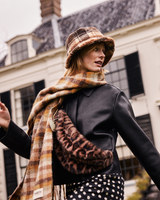 The Barts Womens Plaity Scarf in Brown