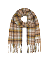 The Barts Womens Plaity Scarf in Brown