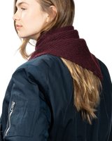 The Barts Womens Neolana Scarf in Aubergine