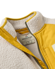 Home Sherpa Fleece Jacket in Vintage White & Dusty Olive