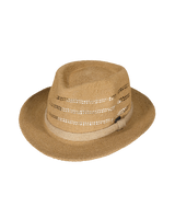The Barts Mens Drifta Hat in Light Brown