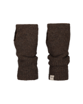 The Barts Womens Fhearna Fingerless Gloves in Dark Brown