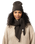 The Barts Womens Fhearna Scarf in Dark Brown