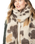 The Barts Womens Cowcoon Scarf in Brown