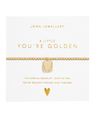The Joma Jewellery A Little You're Golden Bracelet in Gold
