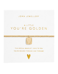 The Joma Jewellery A Little You're Golden Bracelet in Gold