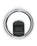 The Yeti Rambler Replacement Medium Magslider Lid in Black