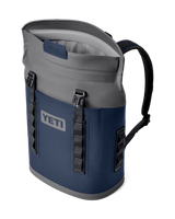 The Yeti Hopper M12 Soft Backpack Cooler in Navy