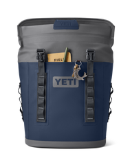The Yeti Hopper M12 Soft Backpack Cooler in Navy