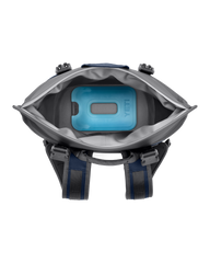 The Yeti Hopper M12 Soft Backpack Cooler in Navy