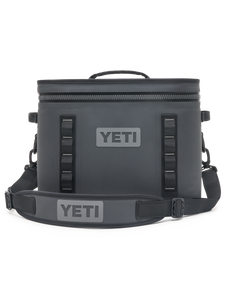 Hopper Flip 18 Soft Cooler in Charcoal