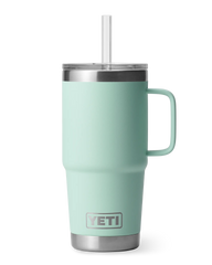 Rambler 25oz Straw Mug in Seafoam