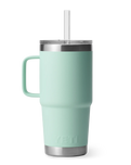 Rambler 25oz Straw Mug in Seafoam