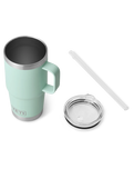 Rambler 25oz Straw Mug in Seafoam