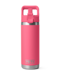 Rambler 18oz Straw Bottle in Tropical Pink
