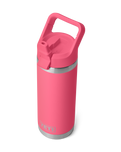 Rambler 18oz Straw Bottle in Tropical Pink