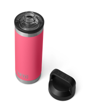 The Yeti Rambler 18oz Bottle with Chug Cap in Tropical Pink