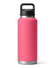 The Yeti Rambler 46oz Bottle with Chug Cap in Tropical Pink