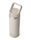Rambler 18oz Straw Bottle in Cape Taupe
