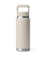 Rambler 26oz Bottle with Straw Cap in Cape Taupe