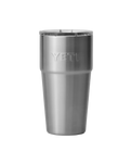 The Yeti Rambler 20oz Stackable Cup in Stainless Steel
