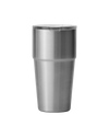 The Yeti Rambler 20oz Stackable Cup in Stainless Steel