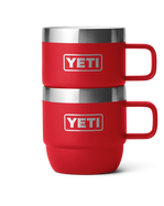 Espresso 6oz Mug (2 pack) in Rescue Red