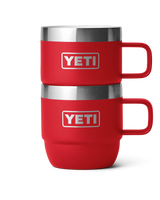 Espresso 6oz Mug (2 pack) in Rescue Red