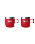 Espresso 6oz Mug (2 pack) in Rescue Red