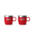 Espresso 6oz Mug (2 pack) in Rescue Red