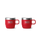 Espresso 6oz Mug (2 pack) in Rescue Red
