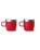 Espresso 6oz Mug (2 pack) in Rescue Red