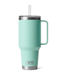 Rambler 42oz Straw Mug in Seafoam