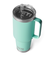 Rambler 42oz Straw Mug in Seafoam