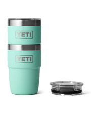 Rambler 8oz Stackable Tumbler with DuraSip™ Ceramic Lining in Seafoam