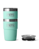 Rambler 8oz Stackable Tumbler with DuraSip™ Ceramic Lining in Seafoam