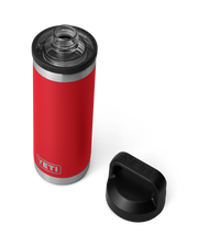 Rambler 18oz Bottle with Chug Cap in Rescue Red