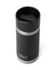 Rambler 12oz Bottle With Hot Shot Cap in Black