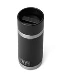 Rambler 12oz Bottle With Hot Shot Cap in Black