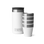 Rambler Shot Glasses in White