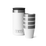 Rambler Shot Glasses in White