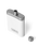 Rambler Flask in White