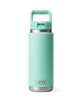 Rambler 26oz Bottle with Straw Cap in Seafoam