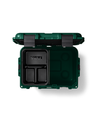 The Yeti LoadOut Gobox 30 Gear Case in Black Forest Green
