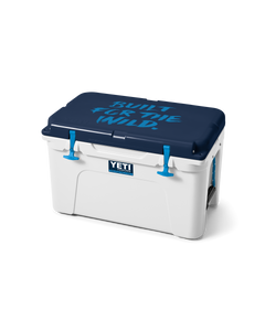 Tundra 45 Cooler in White & Blue