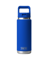 Rambler 26oz Bottle with Straw Cap in Royal Blue
