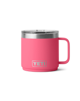 The Yeti Rambler 14oz Stackable Mug with DuraSip™ Ceramic Lining in Tropical Pink