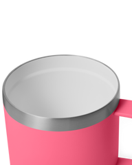 The Yeti Rambler 14oz Stackable Mug with DuraSip™ Ceramic Lining in Tropical Pink