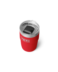 Rambler 8oz Stackable Tumbler with DuraSip™ Ceramic Lining in Rescue Red